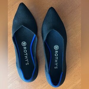 Rothy's The Point Black Women's Flats 7.5
